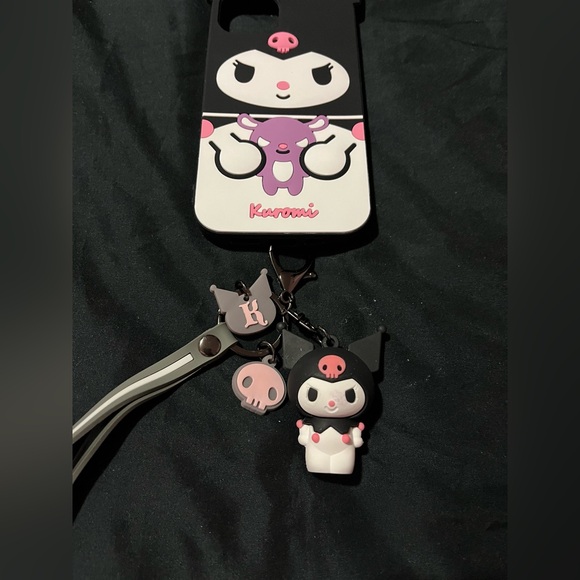 Kuromi x Baku phone case and keychain - Picture 5 of 6